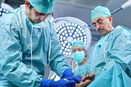 Foot & Ankle Treatment/Surgery